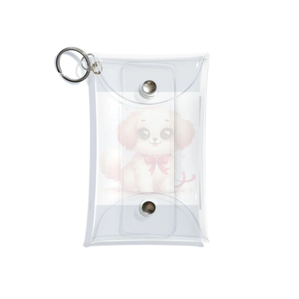 nanaの癒しのわんちゃんグッズ Mini Clear Multipurpose Case