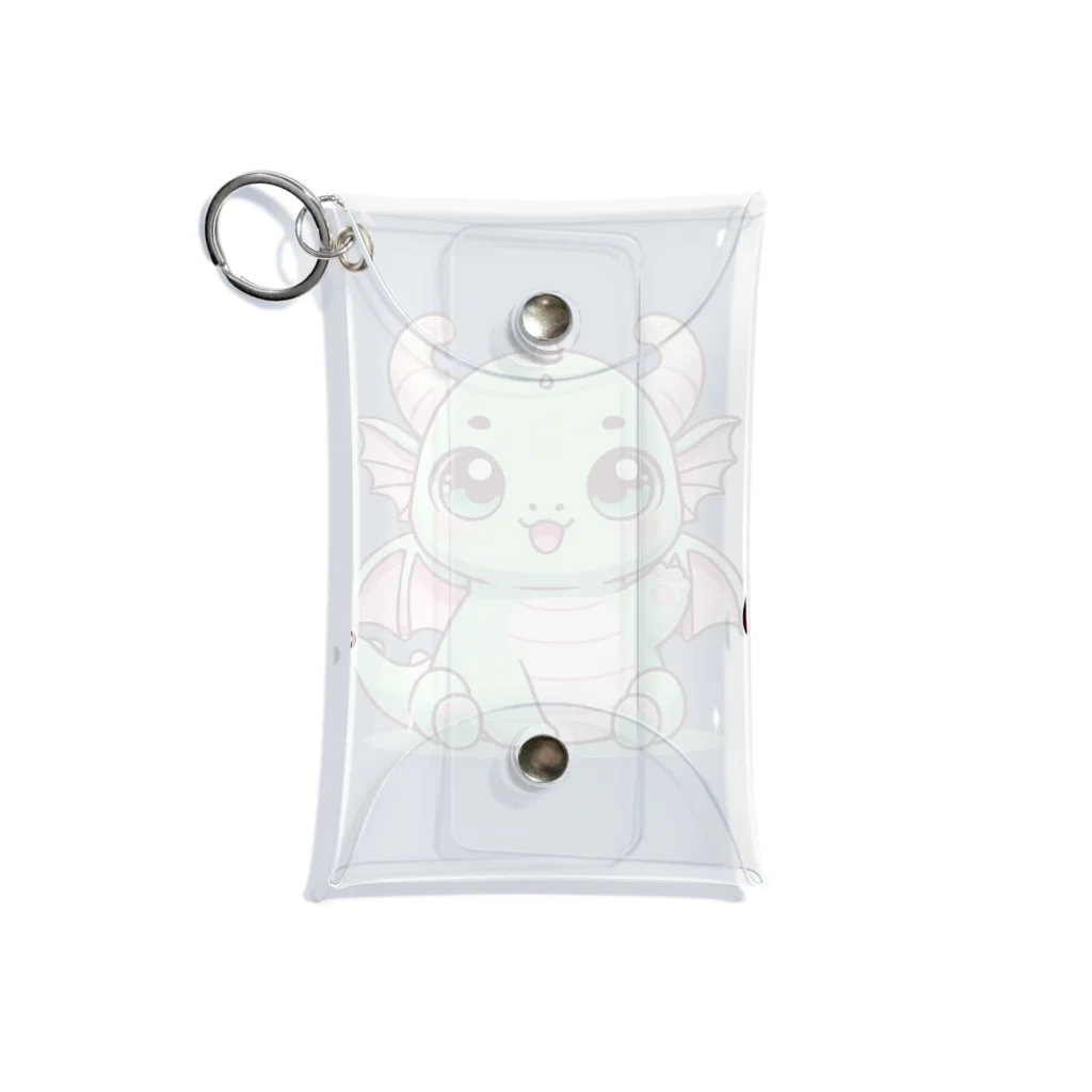 mamu2024のどらちゃん Mini Clear Multipurpose Case