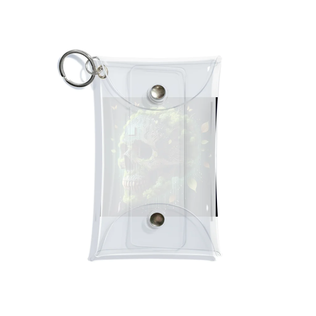 wワンダーワールドwのSKULL031 Mini Clear Multipurpose Case