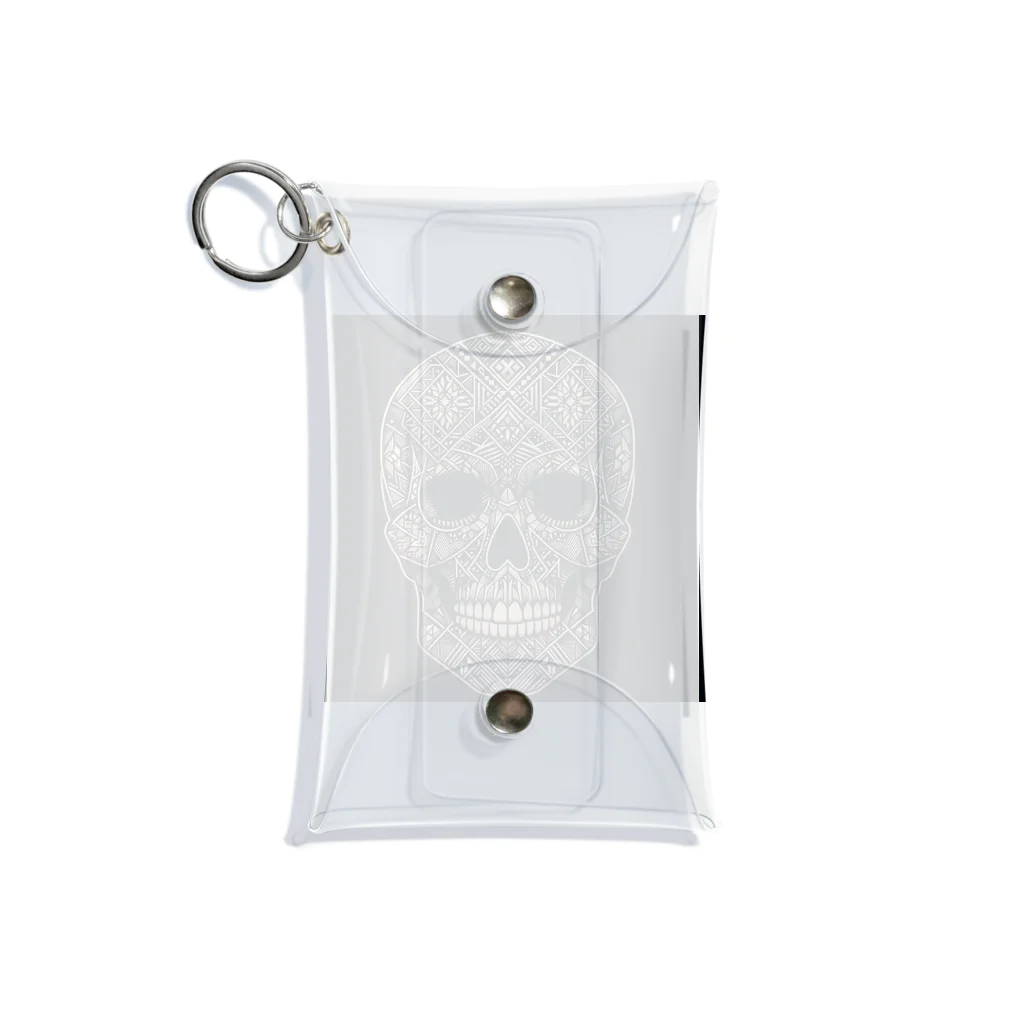 wワンダーワールドwのSKULL035 Mini Clear Multipurpose Case