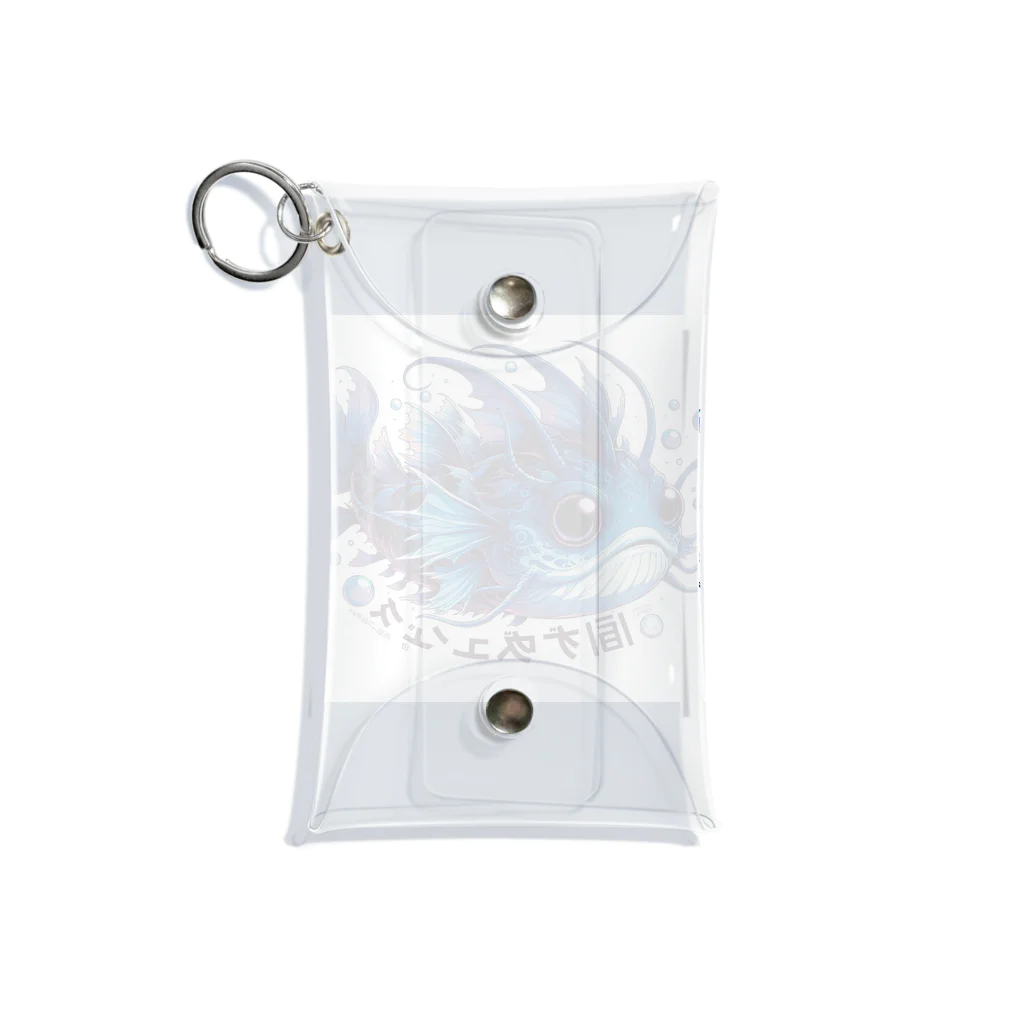 susumu47の深海魚のキャラクターグッズ Mini Clear Multipurpose Case