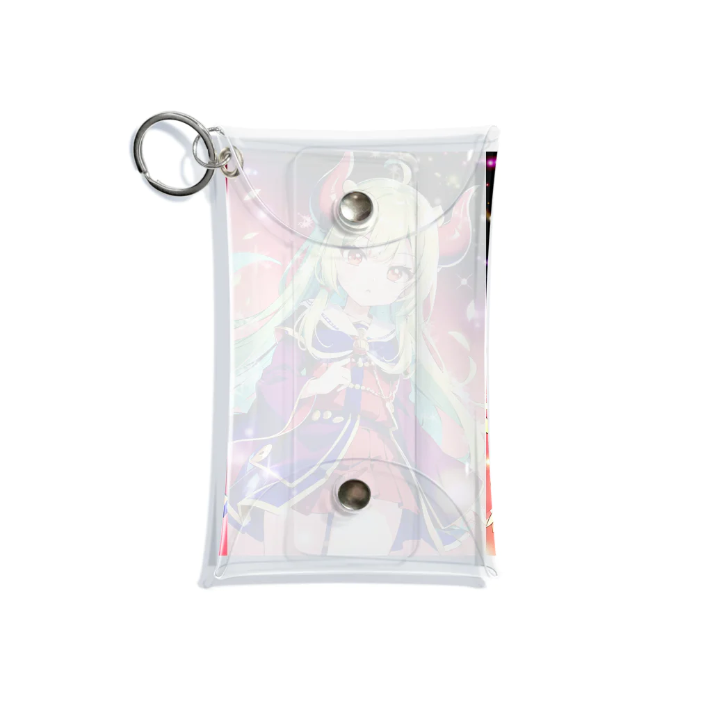 桜音の鬼娘 Mini Clear Multipurpose Case