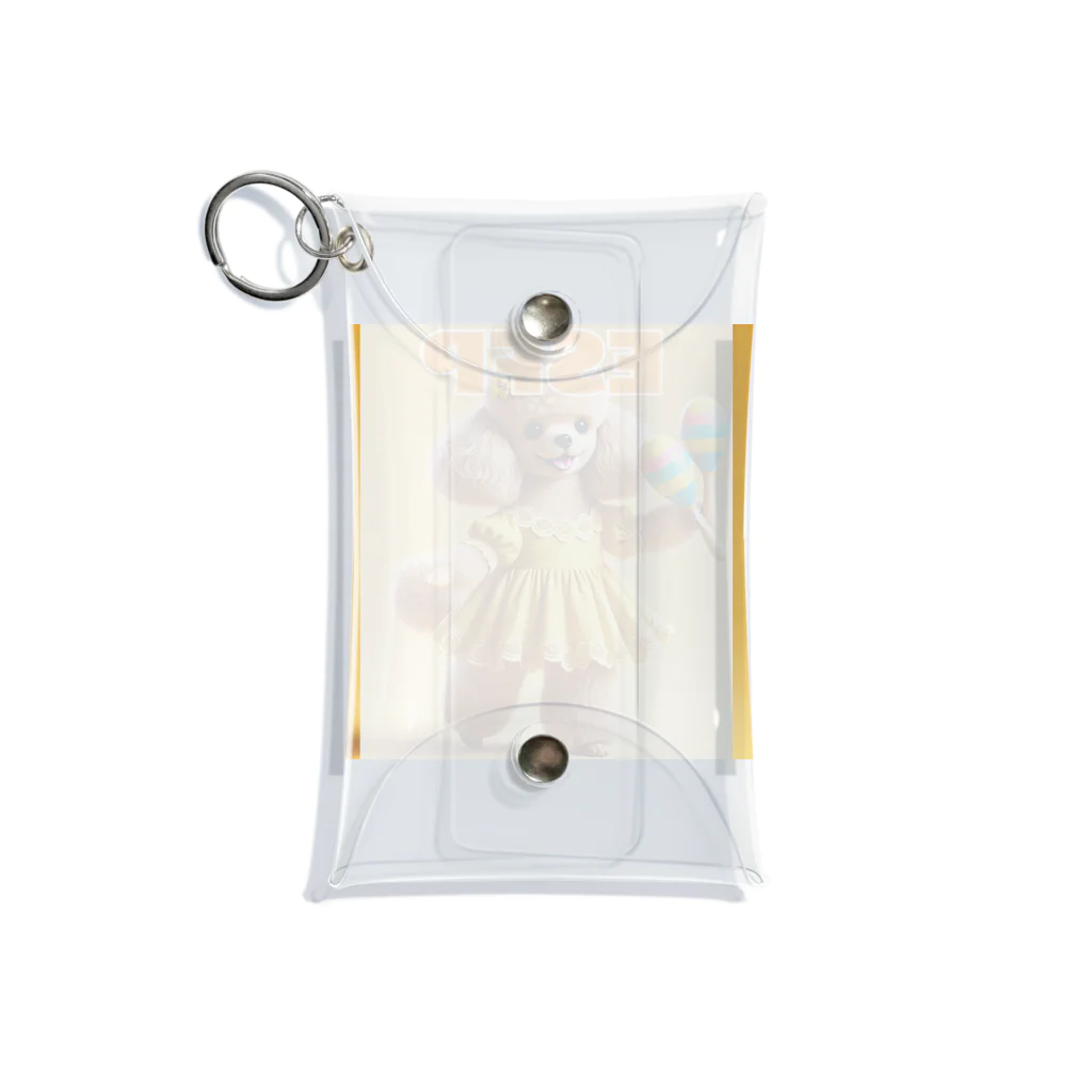 MsArtShopのESFPのトイプードル Mini Clear Multipurpose Case