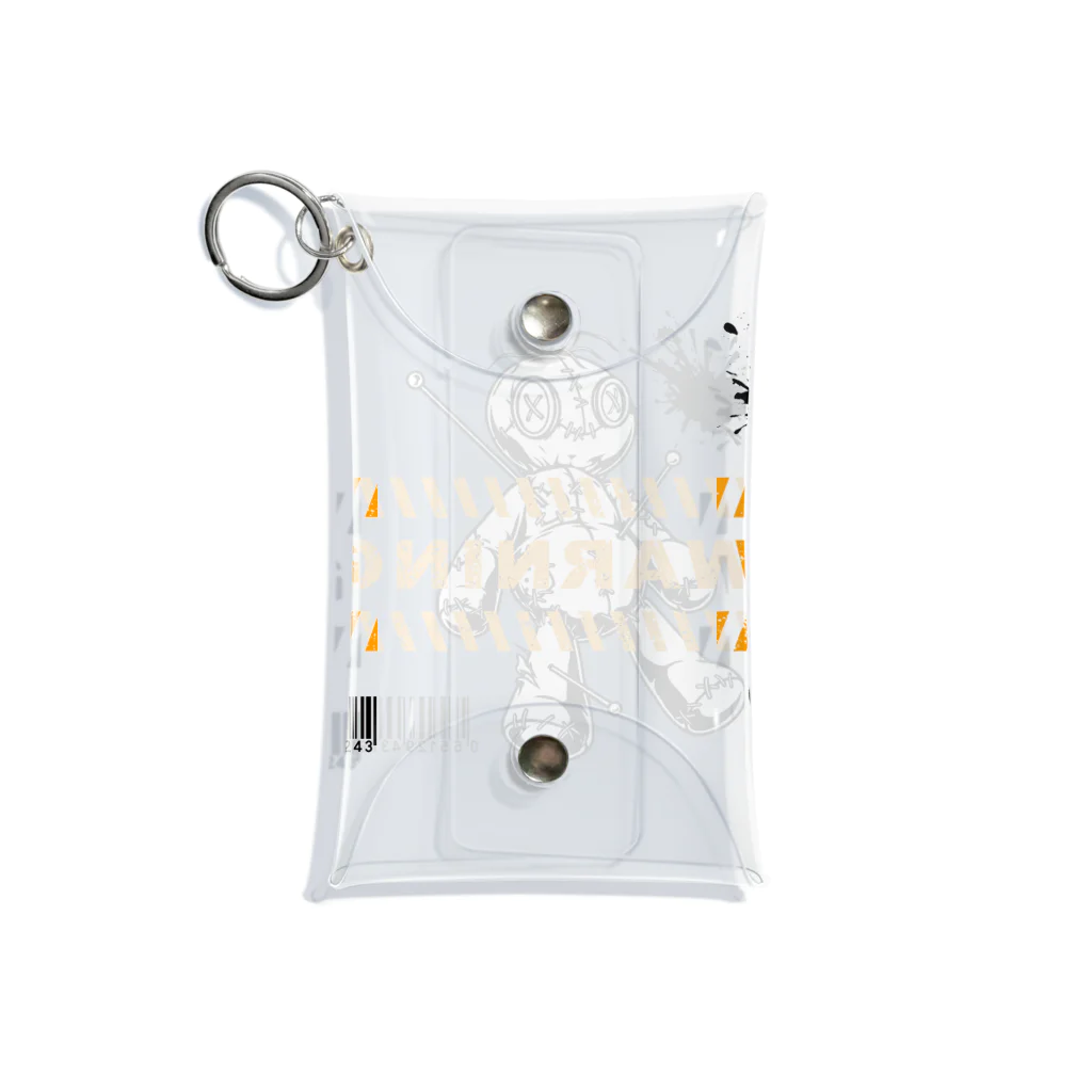 CHIBE86のWARNING Mini Clear Multipurpose Case