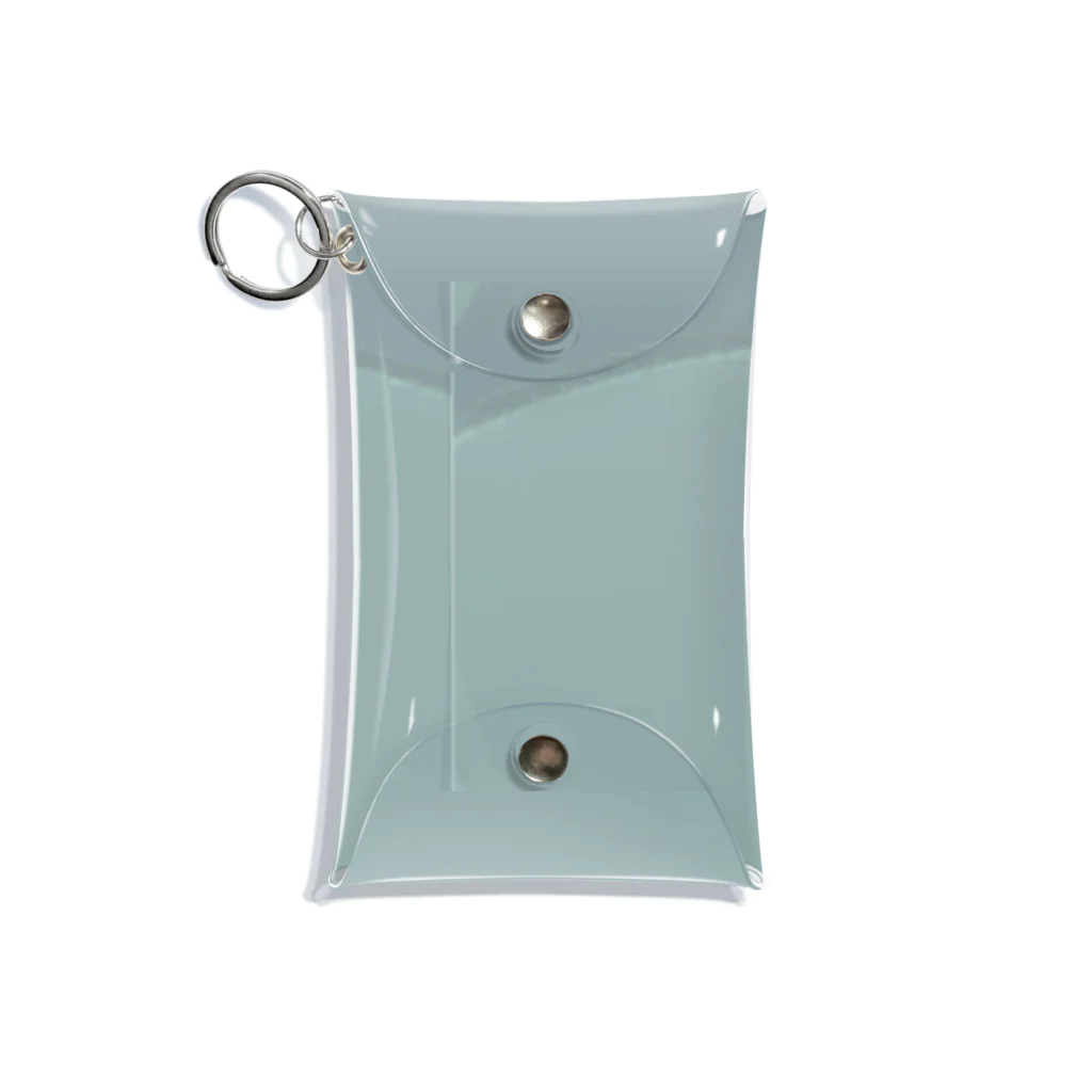 IMABURAIのWatercolor Mini Clear Multipurpose Case