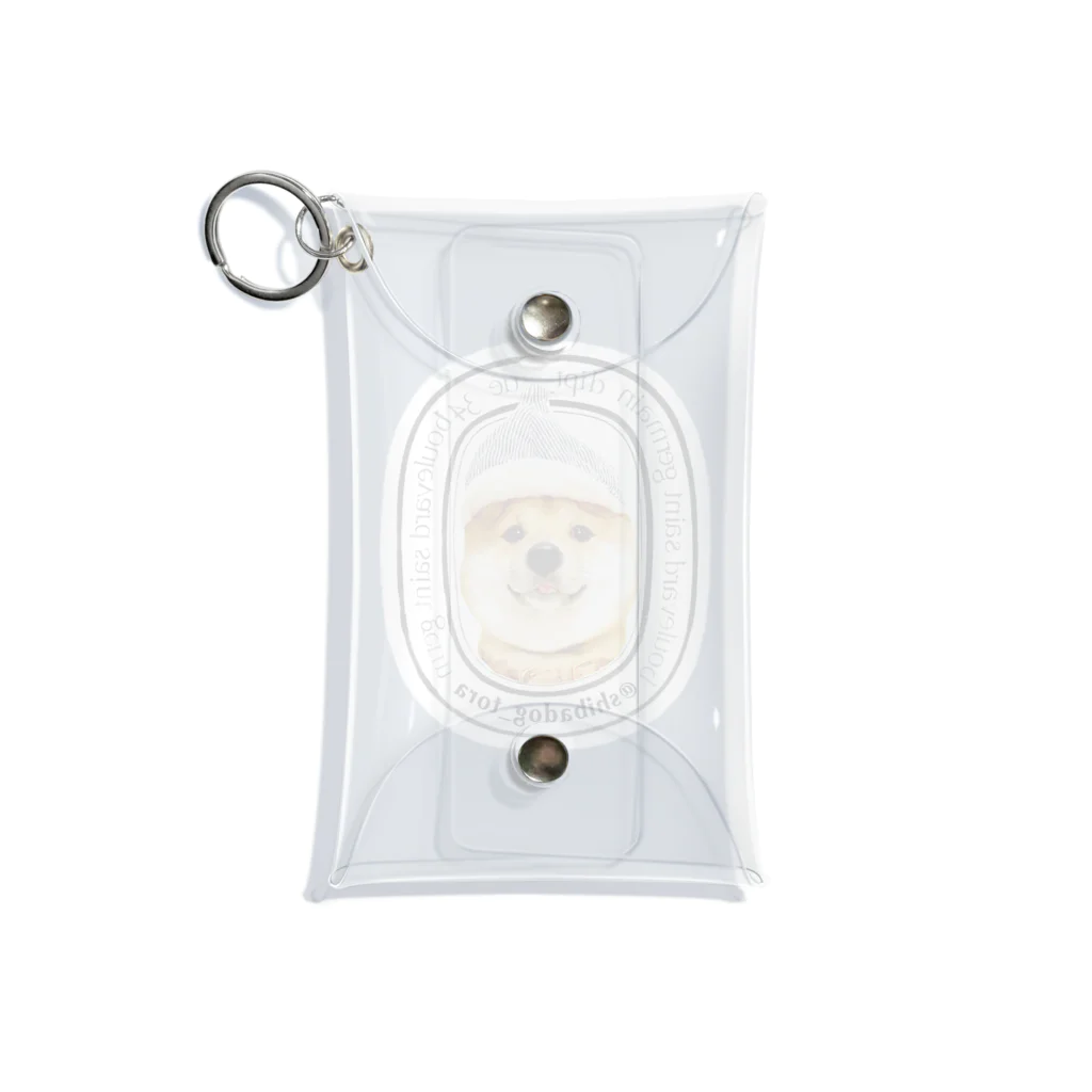 SHIBABA 豆柴とらちゃんの豆柴とらちゃんアイコン Mini Clear Multipurpose Case