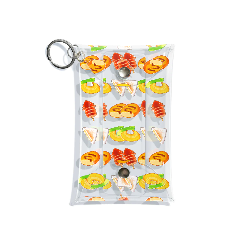 おいし〜フードのおいしい、フードたち Mini Clear Multipurpose Case