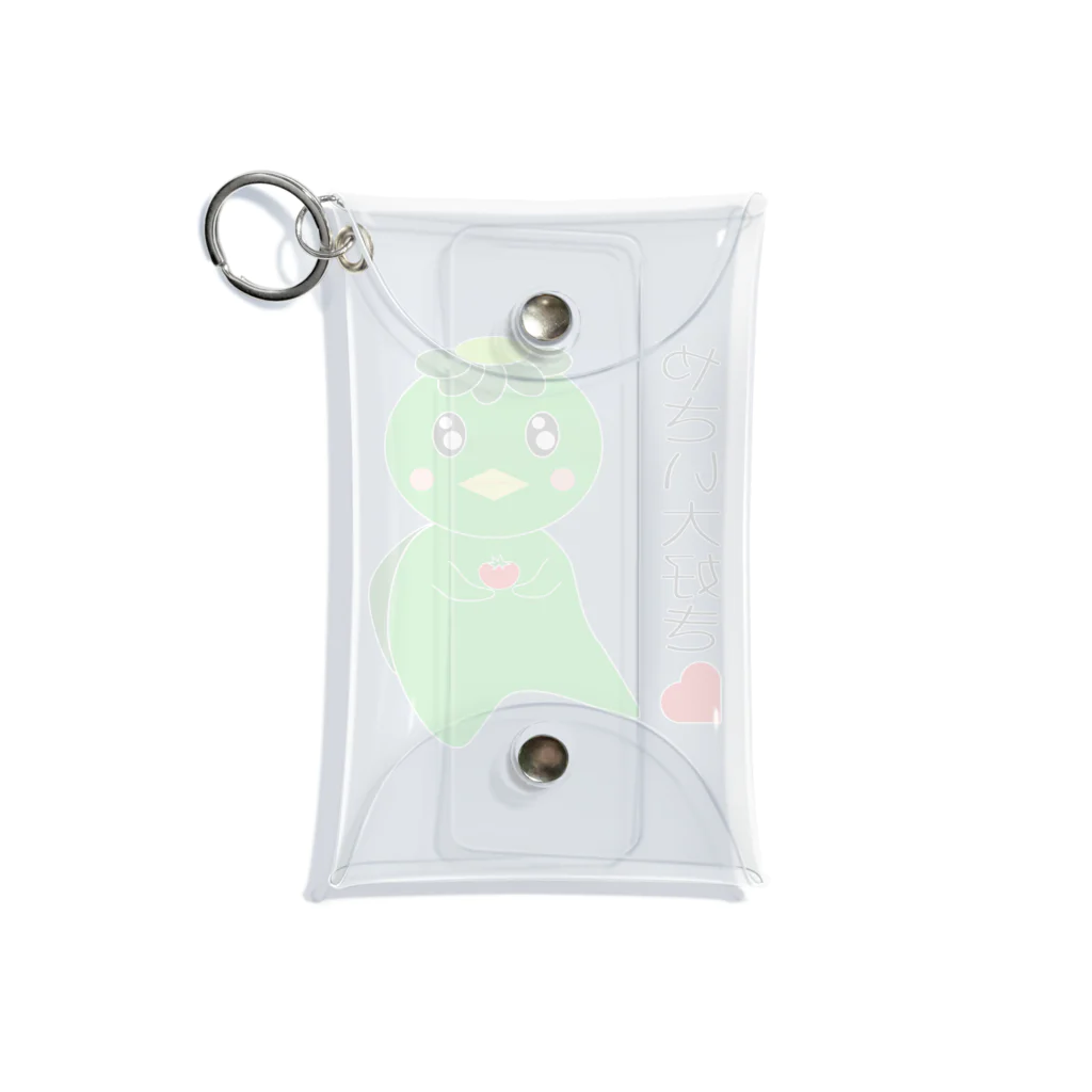 Yuko’ｓ Galleryのやさい大好き！かっぱのカピー Mini Clear Multipurpose Case