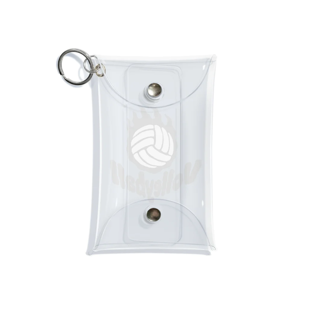 れなしやのFire volleyball🔥🏐・ボール一個バージョン Mini Clear Multipurpose Case