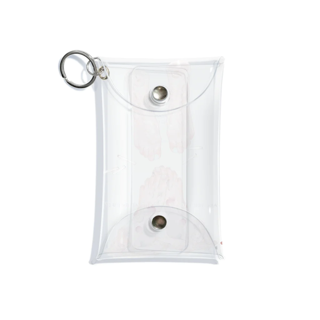 烏帽子 眇眼のanyo candle Mini Clear Multipurpose Case