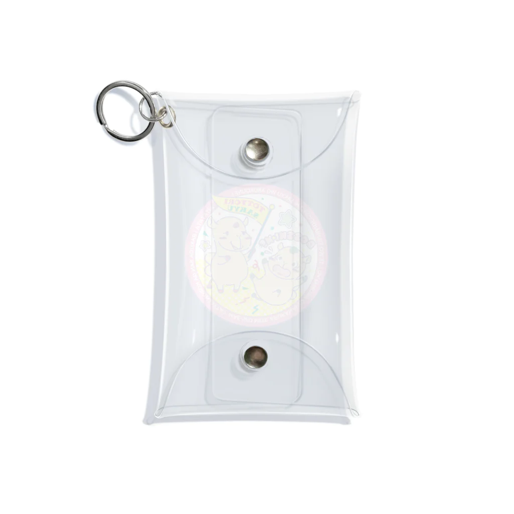 とりこおみやげ店の【非公式】鳥取砂丘グッズ_002_ラクダさんがころんじゃった Mini Clear Multipurpose Case