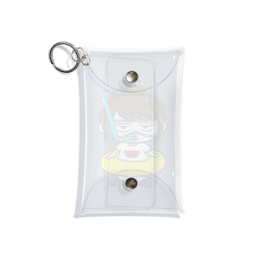 kaworu★SHOP＠SUZURIのWATER★SUMMER Mini Clear Multipurpose Case