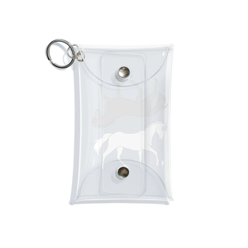 SWのBlack and White Mini Clear Multipurpose Case