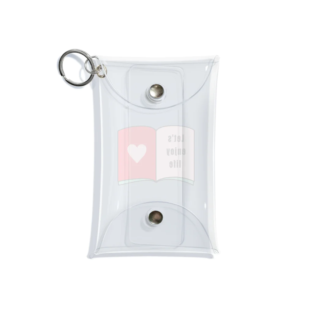 フカツ マリエのLet's enjoy life book Mini Clear Multipurpose Case