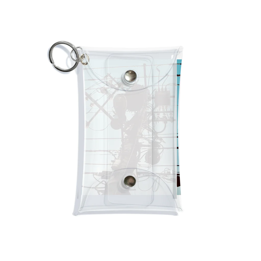 komaの電柱 Mini Clear Multipurpose Case