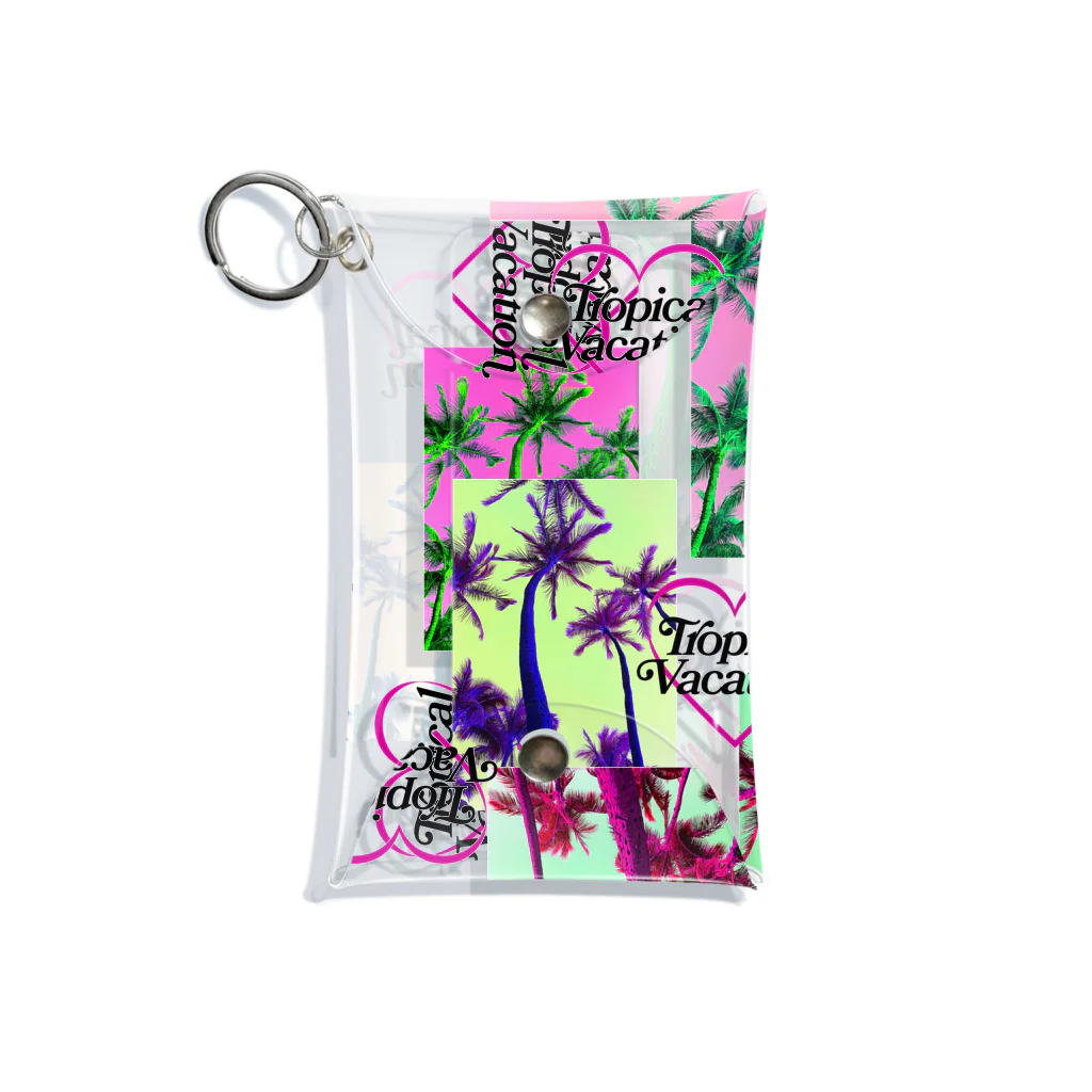 onigiri-dayoのTropicalVacation Mini Clear Multipurpose Case