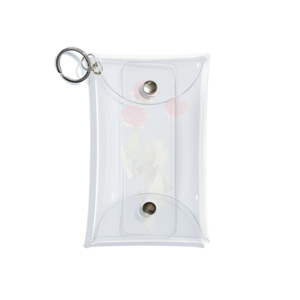 She me.のローズ #01 Mini Clear Multipurpose Case