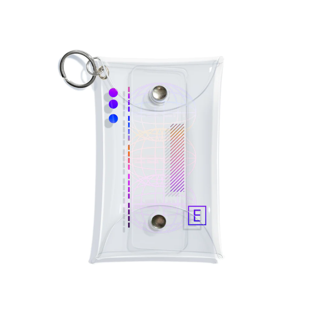 HYBS FOR MEのネットワーク大混乱 (虹) Mini Clear Multipurpose Case