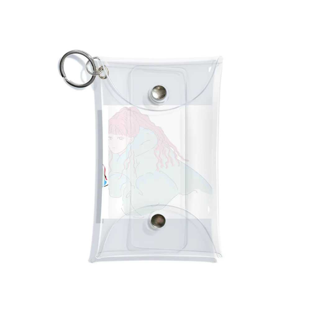 PANKOの女の子③ Mini Clear Multipurpose Case