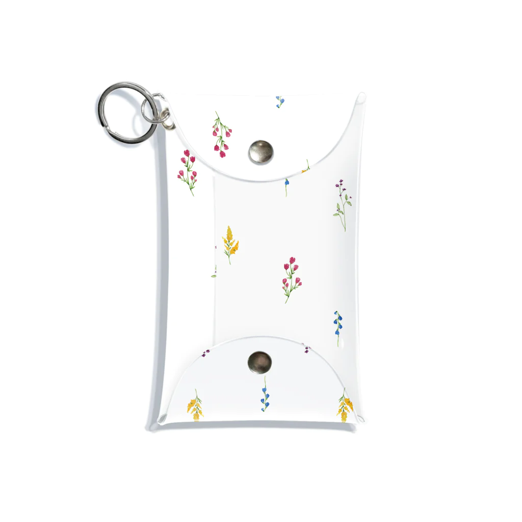 picca puccaのWILDFLOWER 01 Mini Clear Multipurpose Case