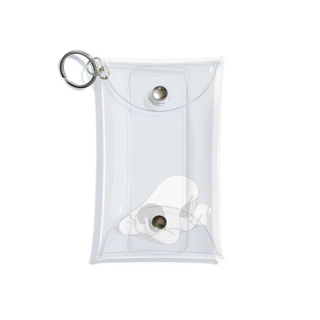 YESMOのうずくまる Mini Clear Multipurpose Case