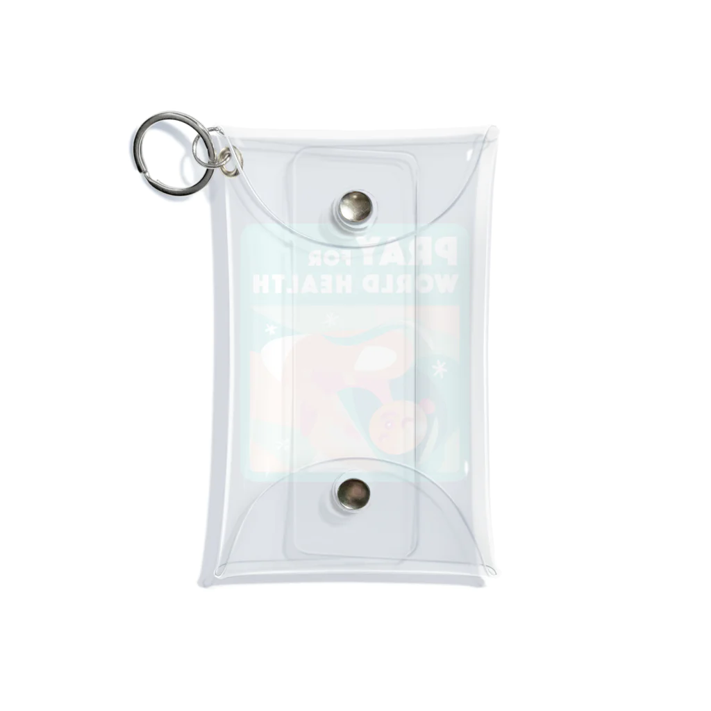 manaBeeの眠り・世界の健康 Mini Clear Multipurpose Case