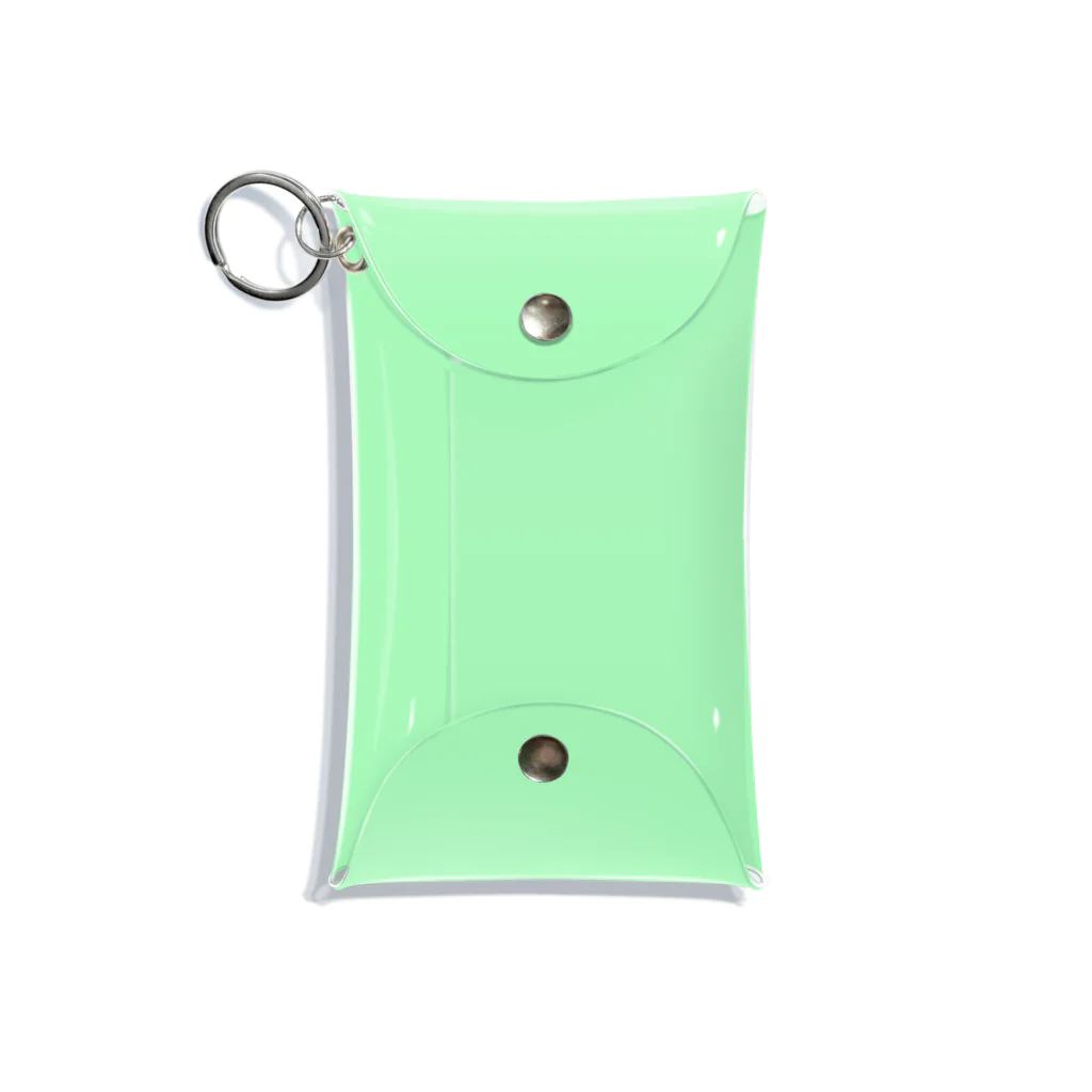 hamunokiのmy angel     green Mini Clear Multipurpose Case