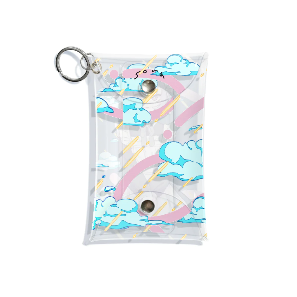 みぞれ煮込みのメイドにゃん Mini Clear Multipurpose Case