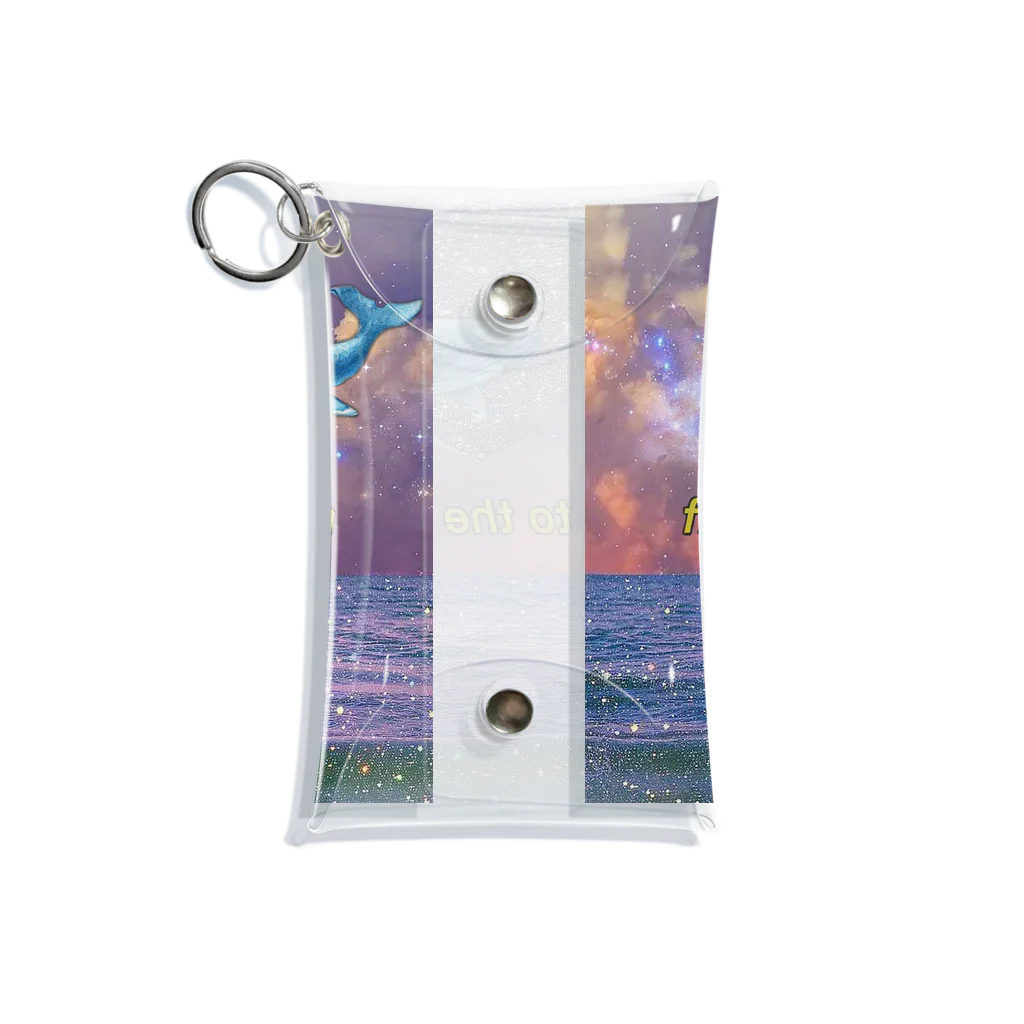 エムのfly me to the moon Mini Clear Multipurpose Case