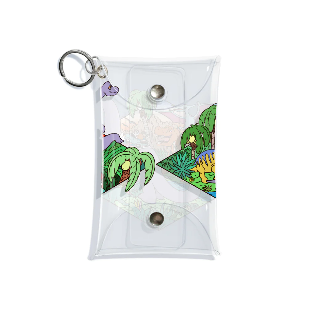 Let's Go DowntownのDINO'S PARADISE Mini Clear Multipurpose Case