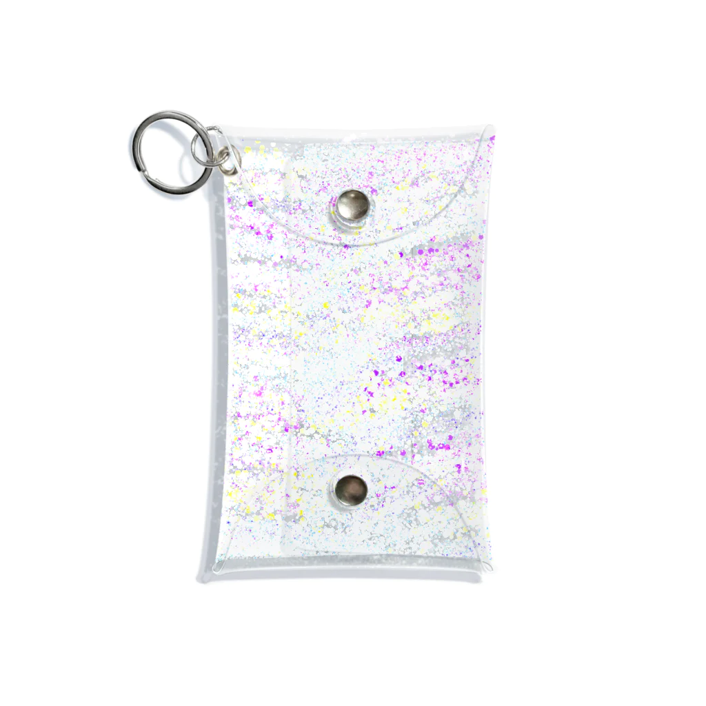 Saki YのHydrangea Mini Clear Multipurpose Case