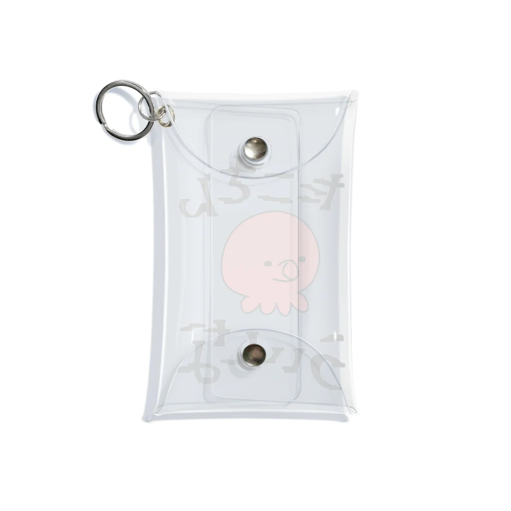 めんこラボ。のたこさんうぃんな Mini Clear Multipurpose Case