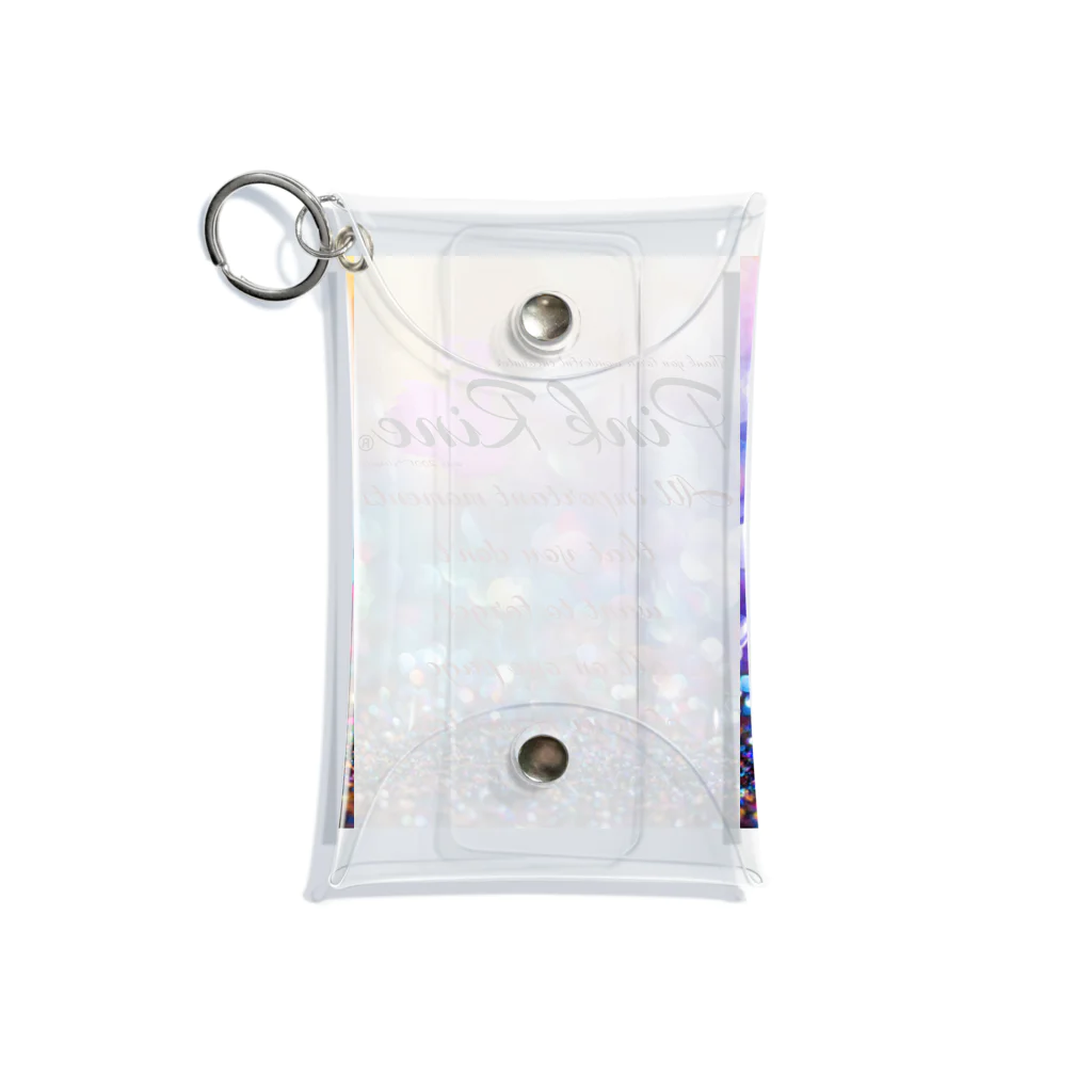 【Pink Rine】の【Pink Rine】オリジナル Mini Clear Multipurpose Case