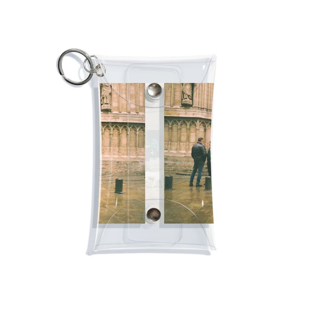 asagiiro no toshokanのGolden retriever Mini Clear Multipurpose Case