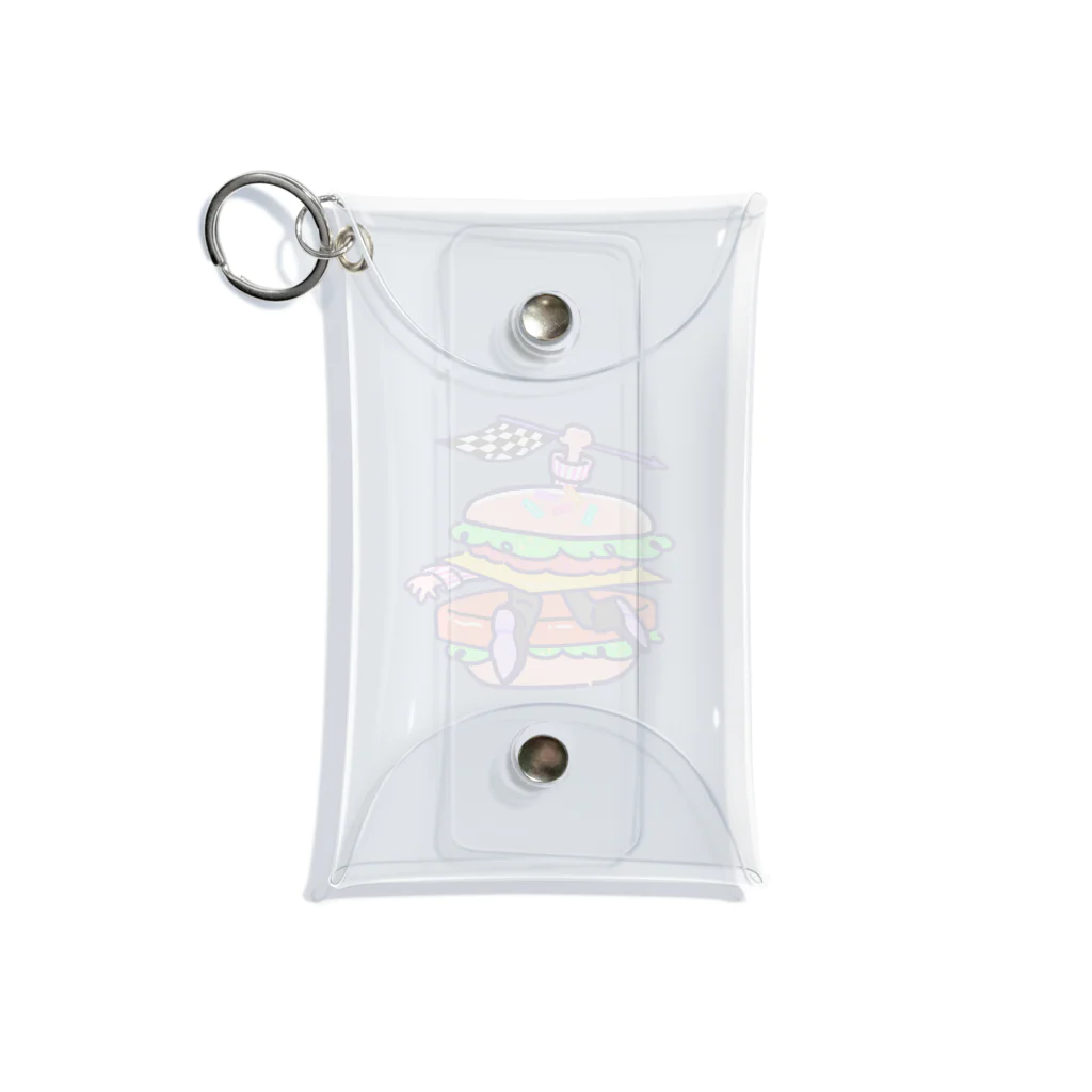 ワサビのBURGER Mini Clear Multipurpose Case