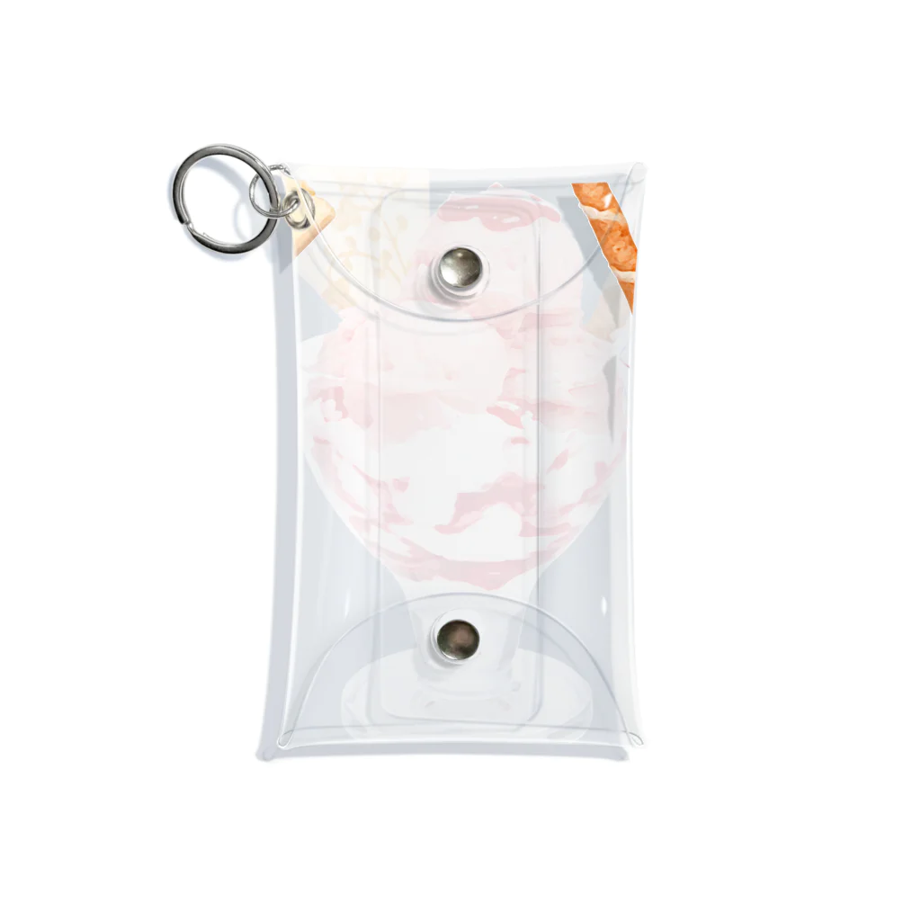 トムトムプリンのポップ★パフェ Mini Clear Multipurpose Case