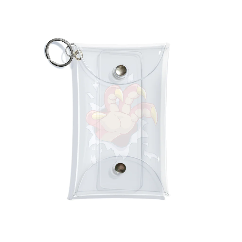 七海ルシアのドラゴンショップの飛び出せドラゴンハンド！ Mini Clear Multipurpose Case