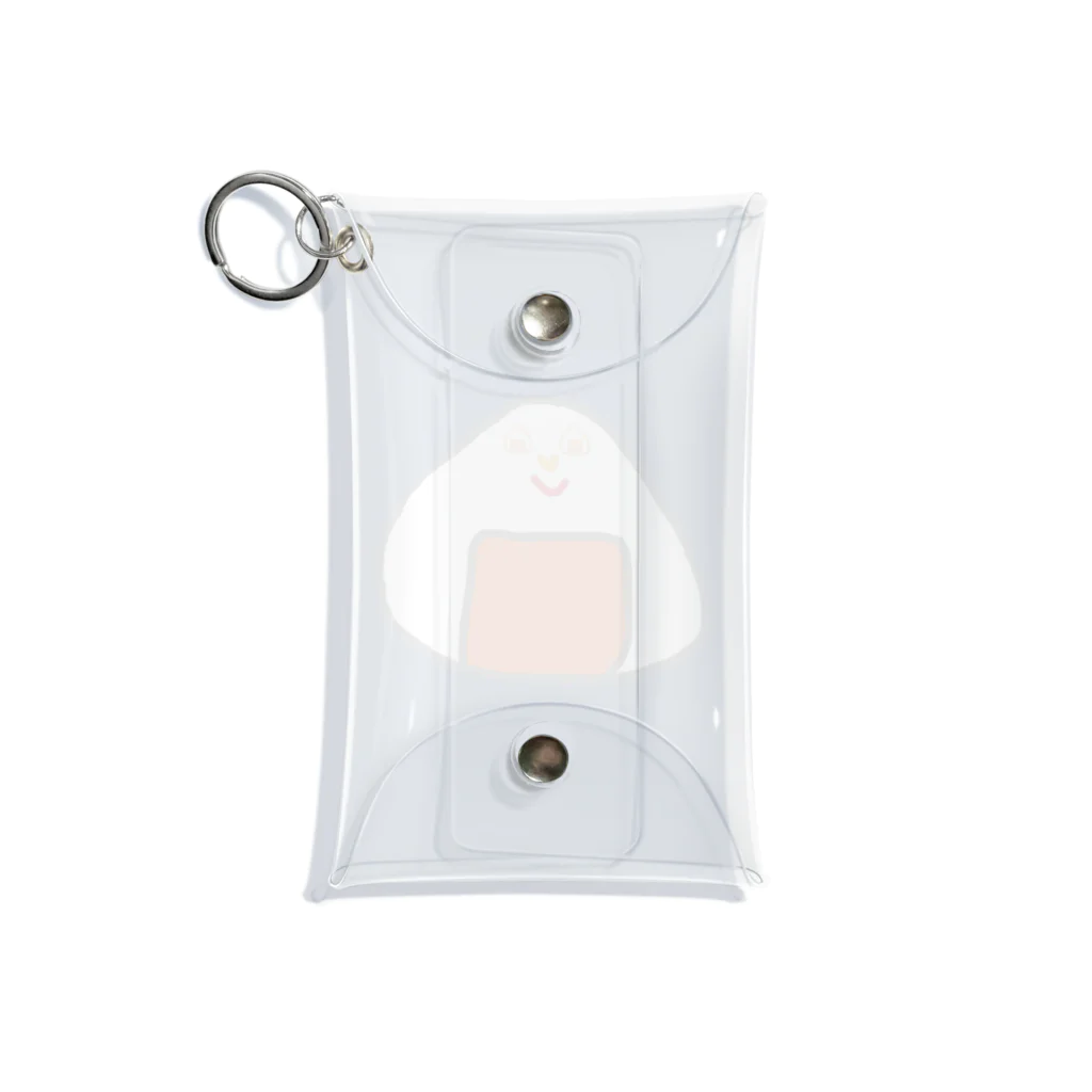 胡実クルミのOrange rice ball boy Mini Clear Multipurpose Case