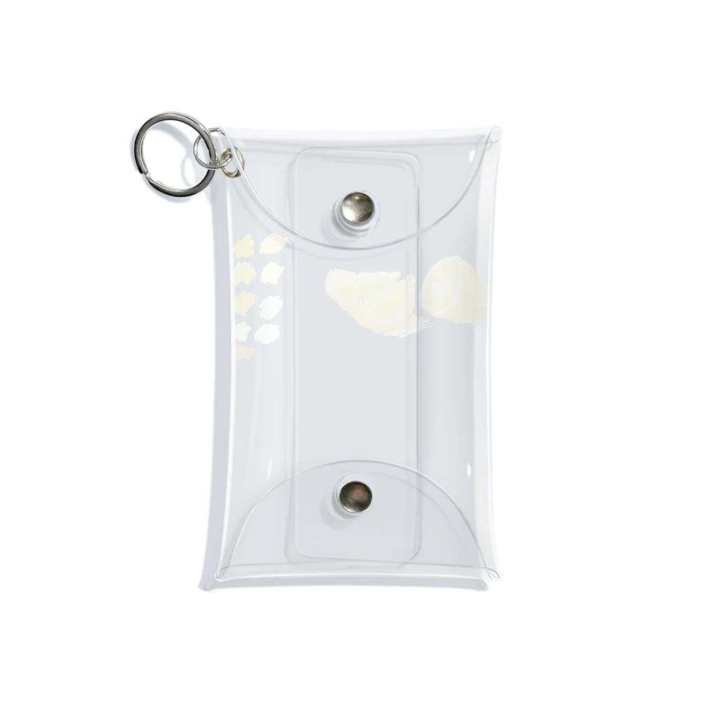 IKU SHOPのレモン Mini Clear Multipurpose Case