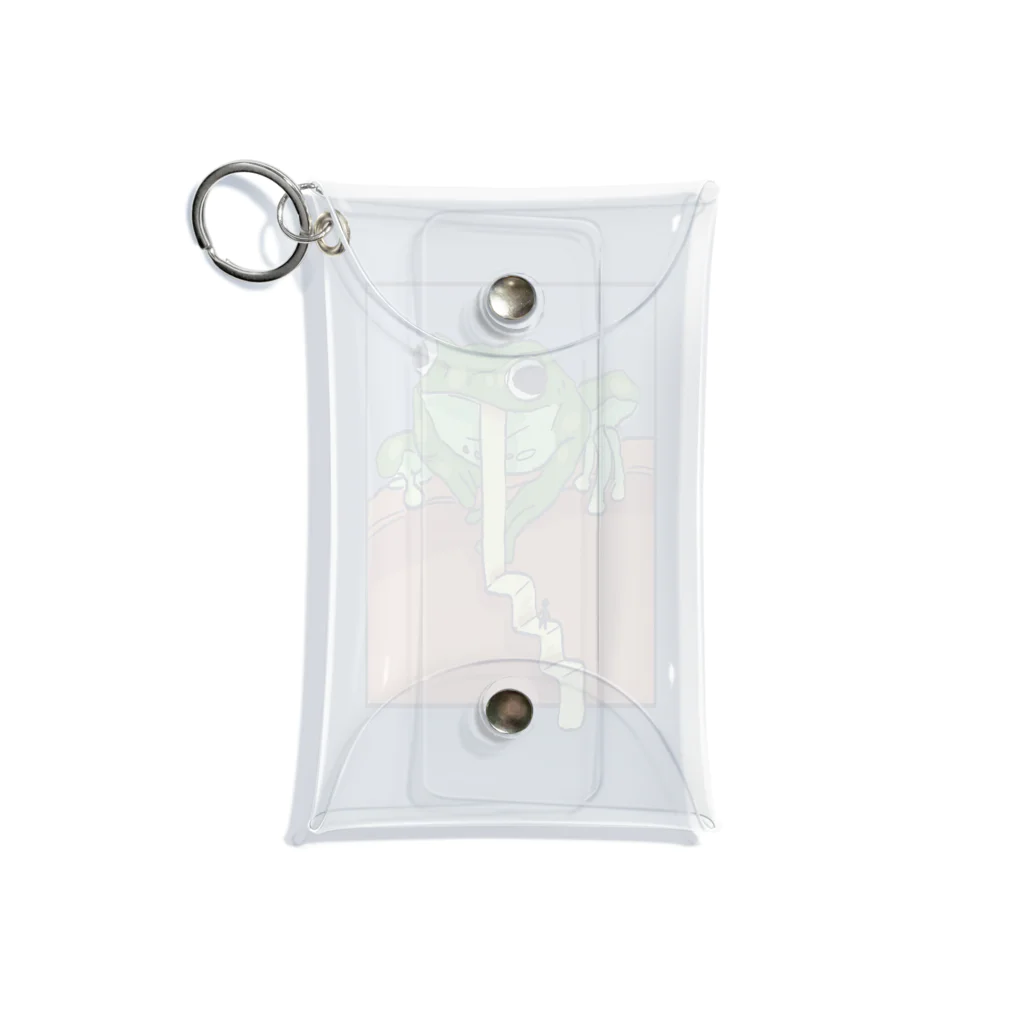 iro.のカエル Mini Clear Multipurpose Case