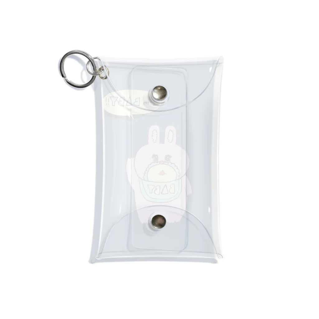 【Yuwiiの店】ゆぅぅぃーのうさBABY Mini Clear Multipurpose Case