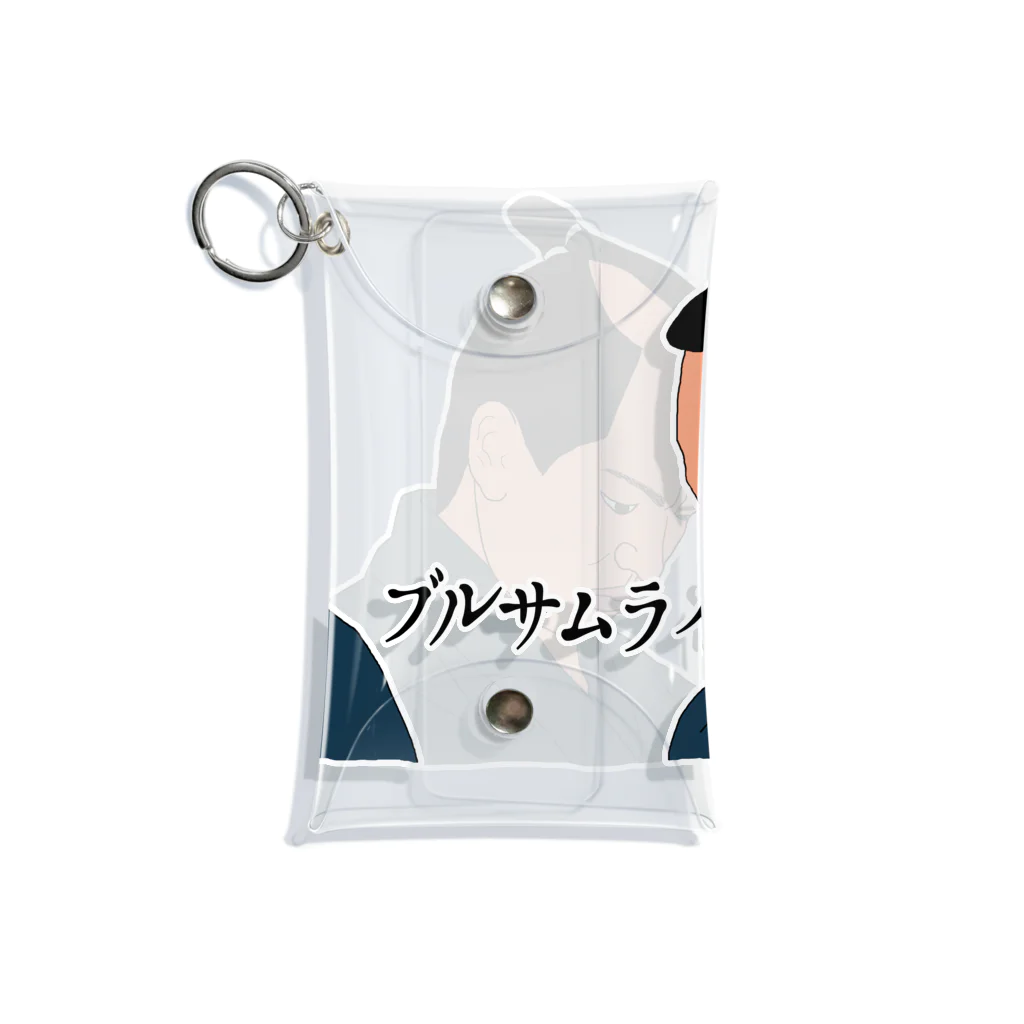 ぼくがいなくてもパーティーはつづくのサムライブルー Mini Clear Multipurpose Case