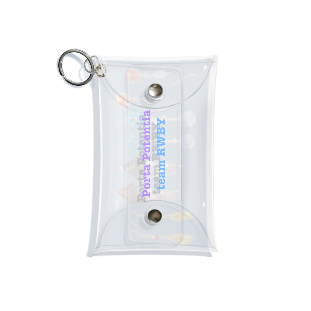 Oishii_sashimiのteam RWBYのケース Mini Clear Multipurpose Case