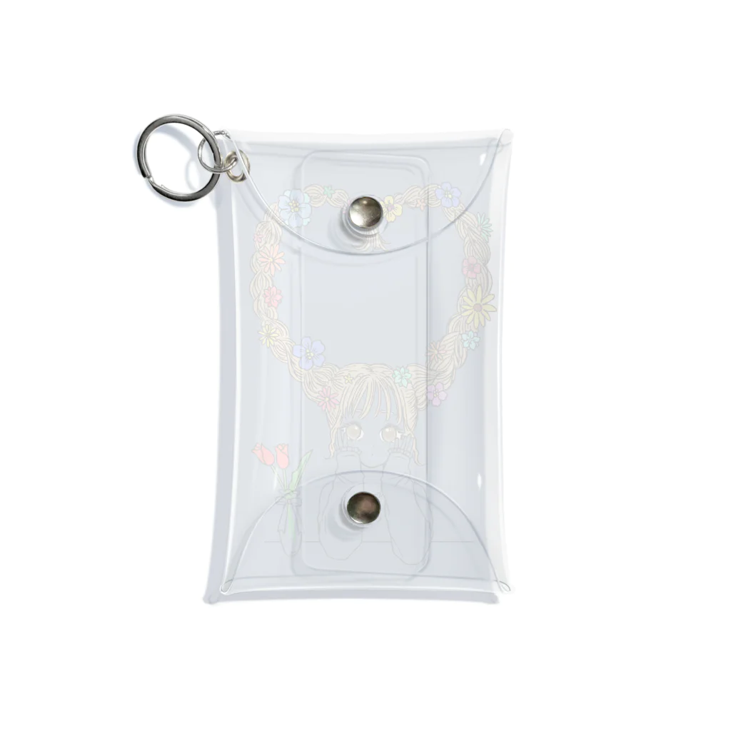 あきなこのFlowerGirl01 Mini Clear Multipurpose Case