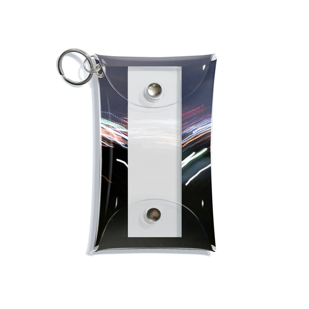 kou_as_keのlighting rainbow Mini Clear Multipurpose Case