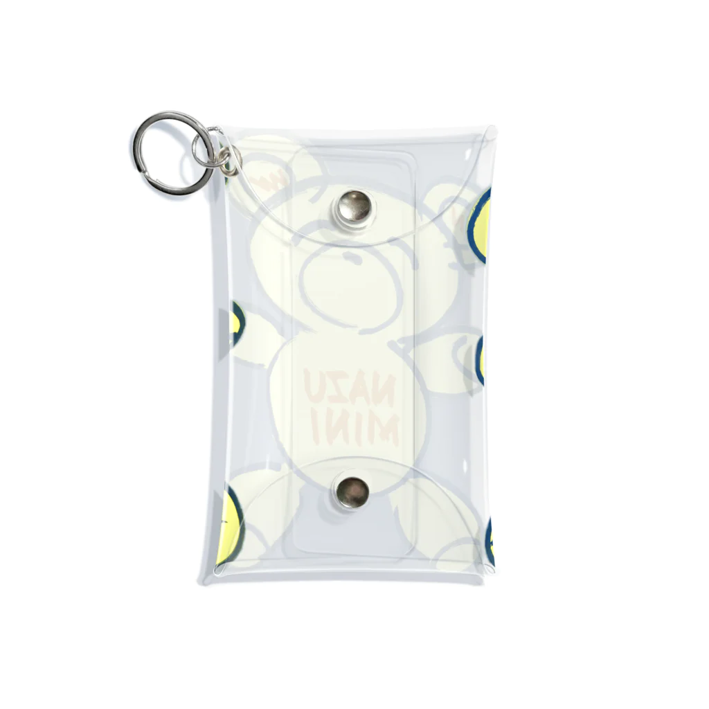 NAZU MINIのNAZU MINI bear （yellow）グッズ Mini Clear Multipurpose Case