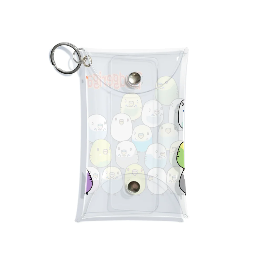 riruka03orzの密セキセイインコ02 Mini Clear Multipurpose Case