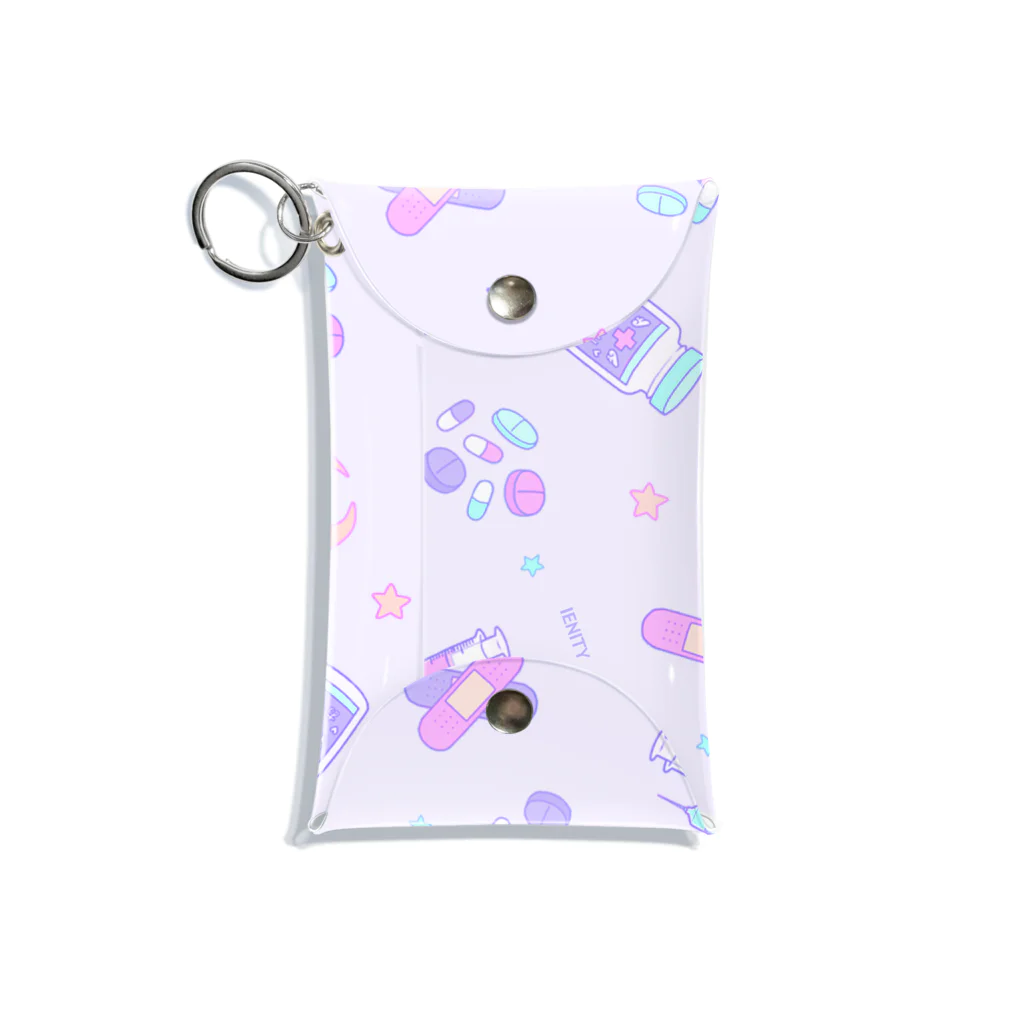 IENITY　/　MOON SIDEの【IENITY】 Yamikawaii Syndrome #Purple ミニケース Mini Clear Multipurpose Case