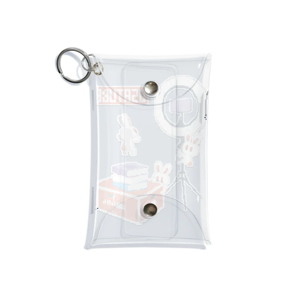 She is ...のSNS vs おうち時間【USATUBE】 Mini Clear Multipurpose Case