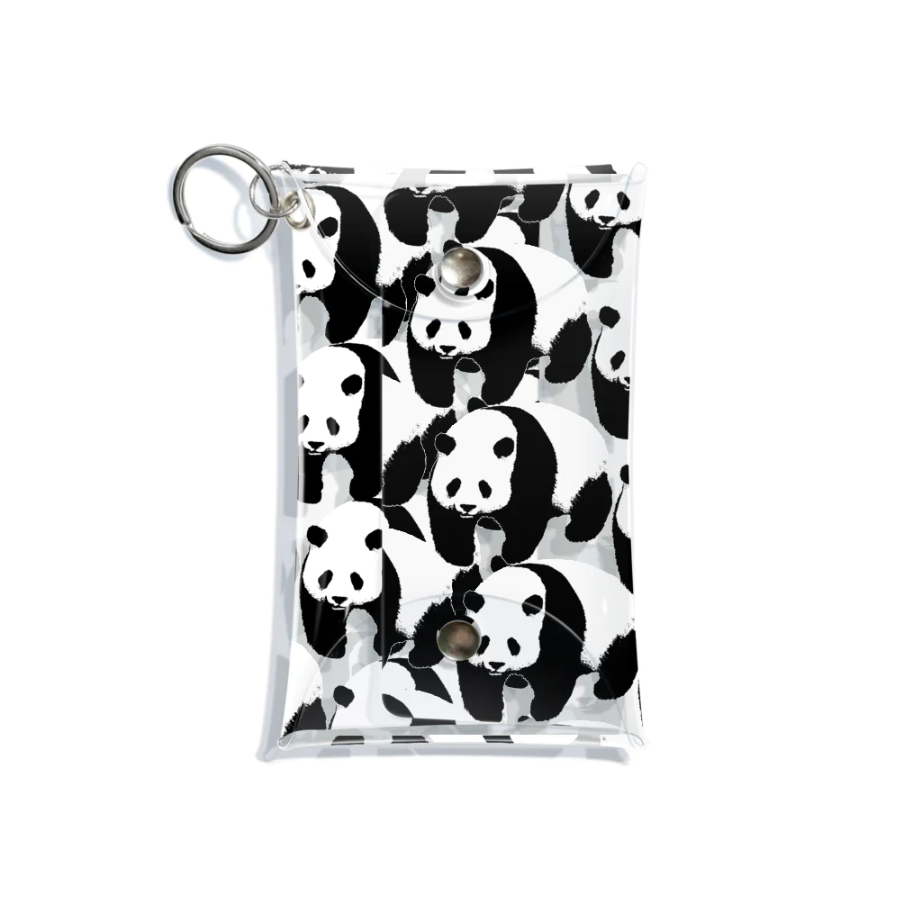 PANDA panda LIFE***のぞろぞろパンダ Mini Clear Multipurpose Case